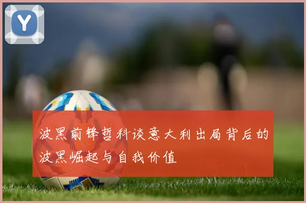 波黑前锋哲科谈意大利出局背后的波黑崛起与自我价值